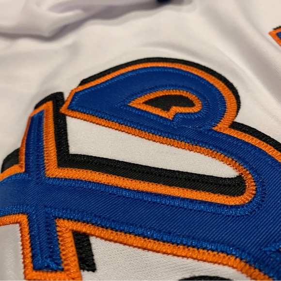 Mike Piazza New York Mets Jersey Mens XL NWT 2001 Home White - Picture 6 of 15